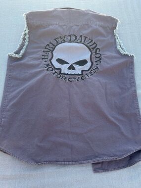 Harley Davidson Sleeveless Shirt